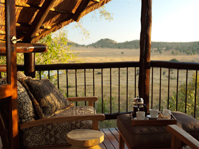 TSHUKUDU BUSH LODGE  5*,  