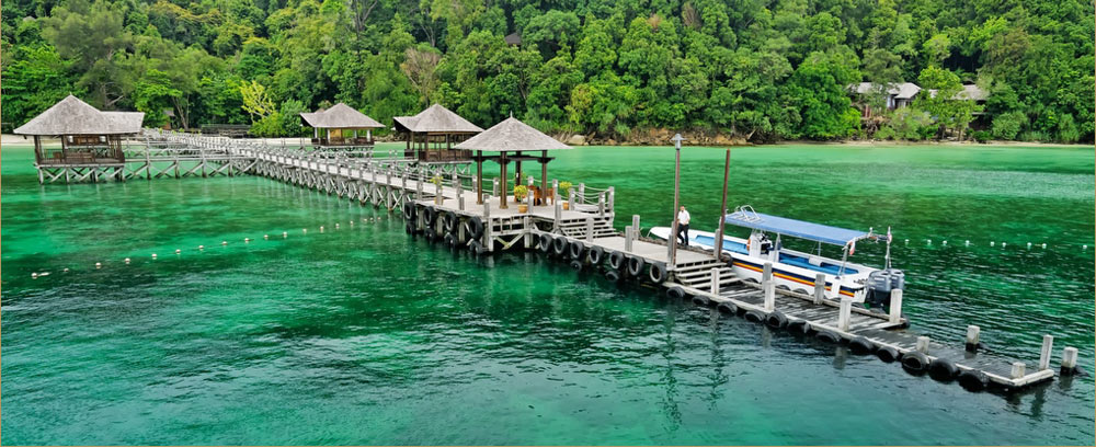 BUNGA RAYA ISLAND RESORT 5*,  